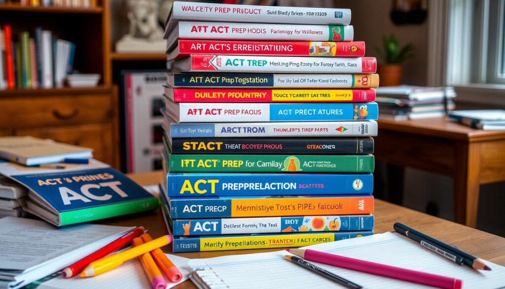 ACT prep books