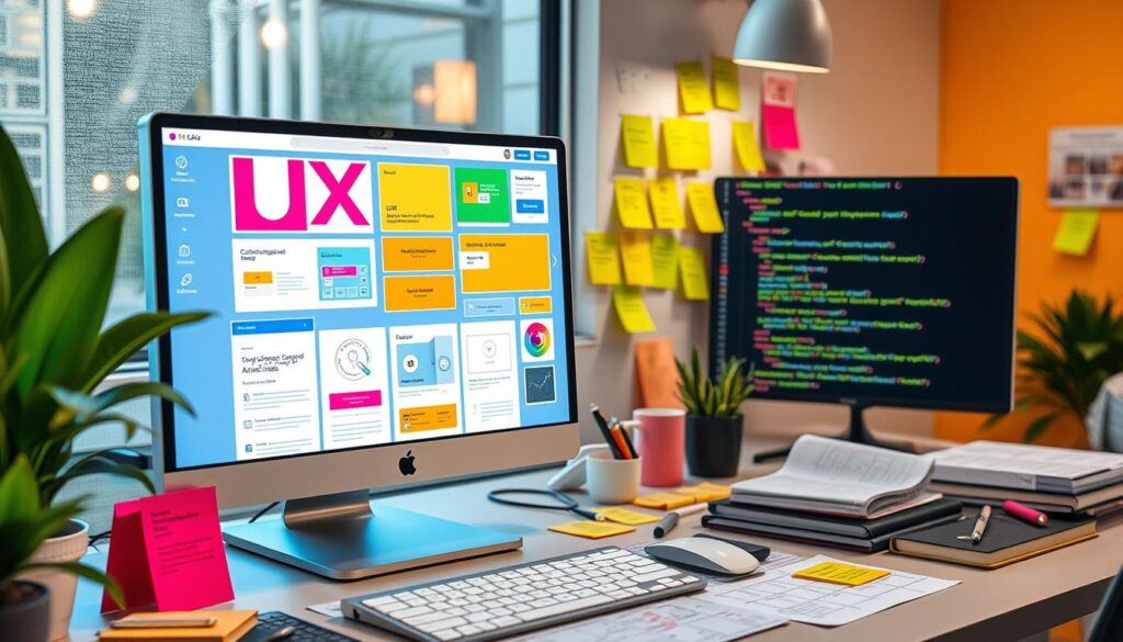 User experience and web development skills